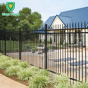 Clôture de jardin décorative, panneau tubulaire en filet, fer recouvert de PVC gris avec service de modélisation 3D - Product Image 5