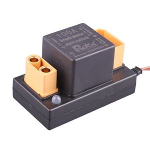 Rcexl 100A Brush Motor Start Switch V2.0 Electronic Switch Mechanical Relay Switch for RC Model - Product Image 1