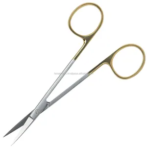 الأدوات الطبية الجراحية الفولاذ المقاوم للصدأ عالية الجودة الجراحية مقص طبي مقصات ضمادة القزحية مقص TC
