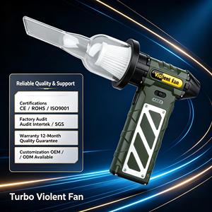 Ventilateur de main USB jaune luxueux, ventilateur de voiture pas cher, ventilateur domestique personnalisé - Product Image 1