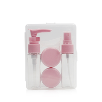 6Pcs Perjalanan Perjalanan Bisnis Mini Portable Tahan Lama Dapat Digunakan Kembali Kosong Botol Kosmetik Set