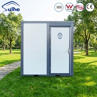 Module de salle de bain préfabriqué Suihe, cabine de toilette portable tout-en-un avec douche