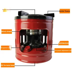 Réchaud à pétrole OEM en acier inoxydable, modèle ZT-LZ654, 10 mèches, allumage manuel, pour camping et pique-niques en extérieur, pour 3 à 5 utilisations - Product Image 2