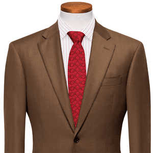 Nouvelle tendance costumes pour hommes <span class=keywords><strong>marron</strong></span> <span class=keywords><strong>foncé</strong></span> à simple boutonnage blazer pour hommes de Style français personnalisé costumes formels pour hommes - Product Image 3