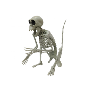 Halloween Unique Shape Monkey Skeleton <b>Fun</b> Decorative Props Holiday Party Decor - Product Image 5