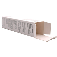 Boîte de papier pour emballage de produits de beauté personnalisés huile essentielle lotion pour sérum boîte d'emballage de soins de la peau