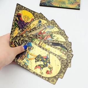 Juego de Tarot de Lujo con Láminas Doradas - Set de Regalo con 78 Cartas, Guía Duradera y Caja de Regalo - Product Image 2