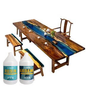 Resina Epoxi Líquida Transparente al por Mayor para Moldeo de Madera, Resina Epoxi de Dos Componentes de Curado Rápido con Aplicación de Empaque - Product Image 2