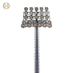 <strong>25</strong> <strong>Meter</strong> Hot Dip Galvanized <strong>High</strong> <strong>Mast</strong> Poles With Led <strong>Lights</strong> - Product Image 6