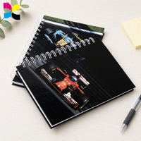 Cuaderno de Tapa Dura con Espiral, Diseño Nuevo, Impreso, Formato A4, con Papel Grueso