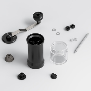 เครื่องบดกาแฟแบบพกพาขนาดเล็ก เครื่องบดกาแฟแบบกรวยปรับระดับได้ด้วยมือ - Product Image 6