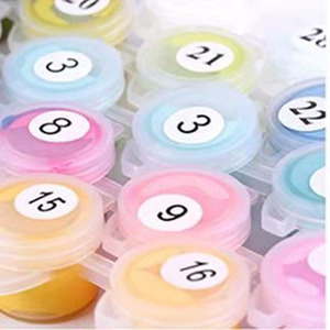 Ensemble de peinture par numéros sur toile en gros avec pinceau et peinture pour la peinture à l'huile - Product Image 5