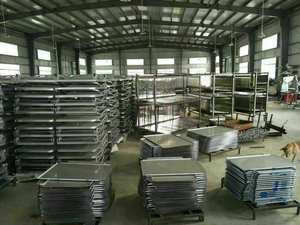 WBD स्टेनलेस स्टील मंच ट्राली भारी बोझ औद्योगिक स्टेनलेस स्टील ट्राली गाड़ी - Product Image 4