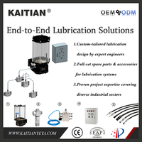 Pompe à graisse centralisée à piston KAITIAN haute pression 31,5-35,0 Mpa électrique pour équipement de levage industriel et minier