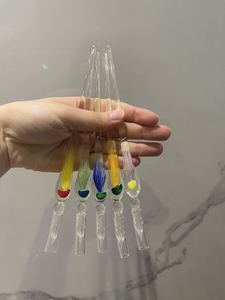 Plumas de Vidrio con Diseño de Medusa para Niñas Escolares, Fáciles de Limpiar, para Entintar, Plumas de Vidrio para Caligrafía y Educación - Product Image 5