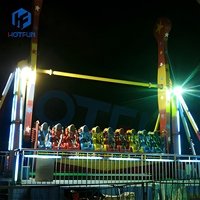 Manège Extrême Top Spin - 20 Places, Conception Sans Fondation Disponible, Grandes Attractions pour Parc d'Attractions Extérieur, Rendement Élevé sur Investissement