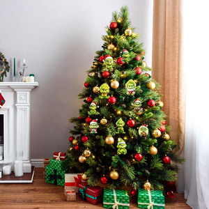 Adornos Navideños Acrílicos del <span class=keywords><strong>Grinch</strong></span> Bebé, Colgante Decorativo para Árbol de Navidad, Personaje de Película, Regalo Navideño para Fans - Product Image 3