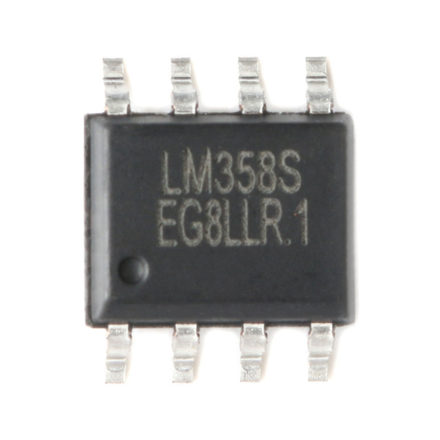 SMD LM358S SOP-8 Low Power High Voltage Dual Operational Amplifier IC Chip