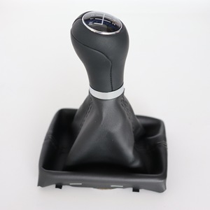 Dongzhao Car Gear <b>Knob</b> Leather 6-Speed <b>Shift</b> Lever Cover For Audi A4B6 Ergonomic Design - Product Image 4