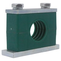 Collier de serrage hydraulique robuste à un seul trou DIN3015 pour tuyaux en plastique, vente directe usine
