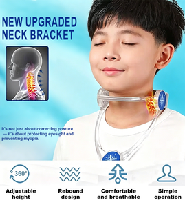 Corrector de Soporte Cervical de Plástico Lavable, Mejora el Mareo Causado por la Inclinación Prolongada de la Cabeza, Soporte Cervical - Product Image 2