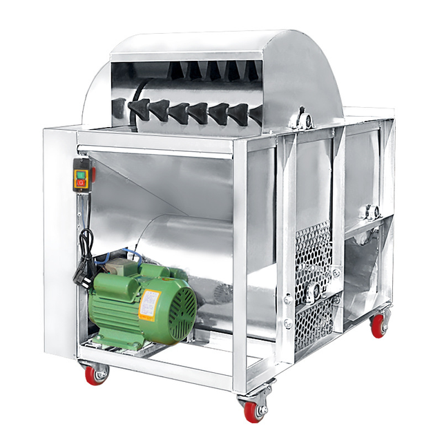 Pea Leaf Separating Picking Machine From Agricultural Equipment and Machinery Green Bean Processing Harvesting Machine