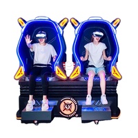 Simulateur de réalité virtuelle Owatch Egg 9D VR Chair à haut rendement pour parc d'attractions
