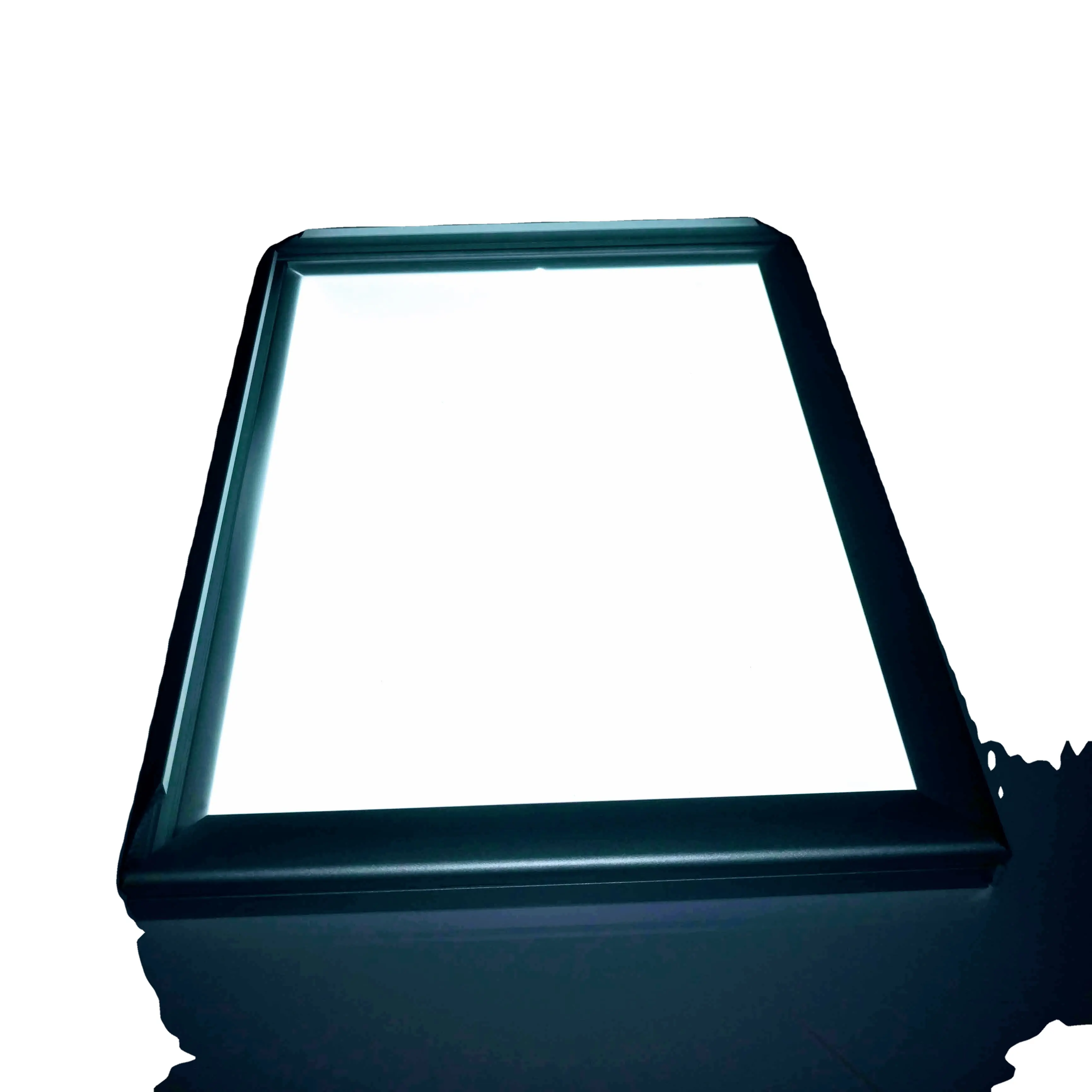 उच्च गुणवत्ता एल्यूमीनियम मुद्रण तस्वीर फ्रेम प्रकाश बॉक्स एक्रिलिक पैनल वापस प्रकाश व्यवस्था के लिए विज्ञापन प्रदर्शन नेतृत्व में तस्वीर फ्रेम