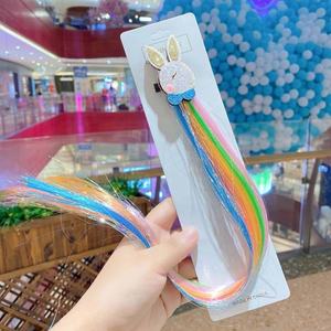 Moda Glitter dolce <span class=keywords><strong>bambina</strong></span> trecce estensioni dei <span class=keywords><strong>capelli</strong></span> Tinsel Clips In estensione dei <span class=keywords><strong>capelli</strong></span> con clip per bambini - Product Image 5