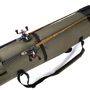 Échantillon gratuit en stock : Sac de rangement pour cannes à pêche, pochette pour le transport, robuste, pour la pêche en mer et à la mouche, boîte à pêche. - Product Image 4