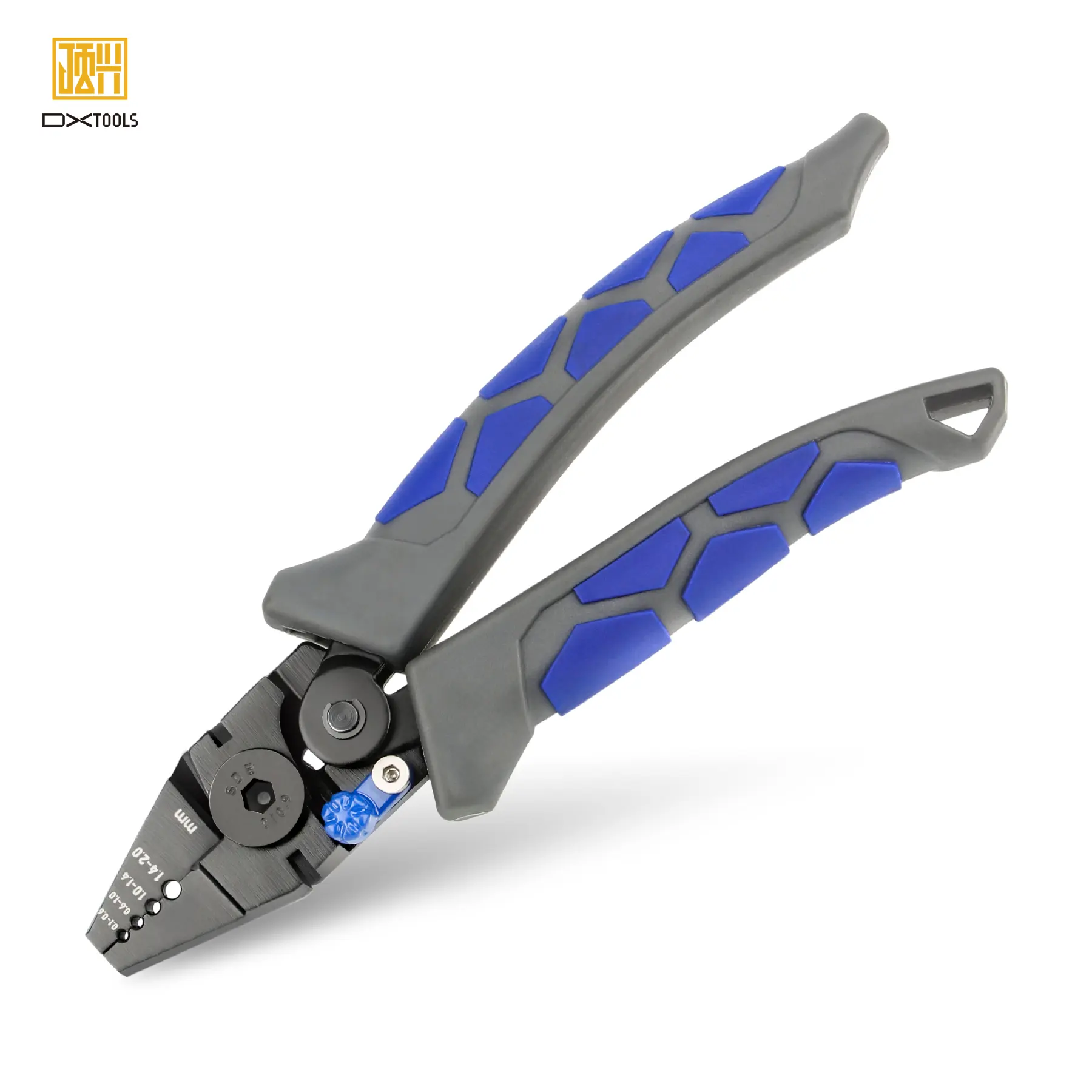 Upgraded Muti-Function 7.17 inch Crimpers Swager High Carbon Steel Fishing Pliers Wire Rope Leader Crimping Tool