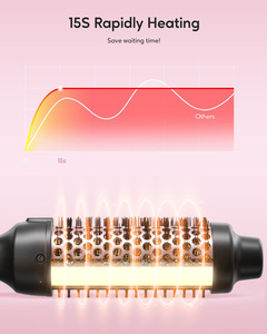 NB Breiter französischer Haarglätter 1,5 Zoll mit Ionischer Negative-Ionen-Heizbürste, LED-Temperatur für Haarglättung im Haushalt - Product Image 6