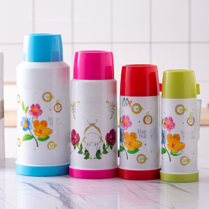 Bình Chân Không Nhựa Du Lịch Hai Cốc, Bình Giữ Nhiệt Nóng Lạnh 24hr 1,8L 0,45l 0,6L 1L 1,8L Có Thiết Kế Hình Con Bướm - Product Image 3