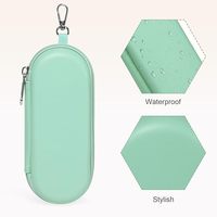 SIYOUCASE nouveauté Double face lunettes étui de rangement rigide en cuir écologique Eva étui de protection pour lunettes de soleil et lunettes de lecture