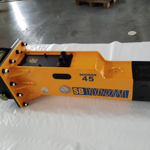 Martillo Hidráulico Soosan Sb45, PRODUCTO PRINCIPAL, SUMINISTRO DIRECTO DE FÁBRICA, UN AÑO DE GARANTÍA, CARACTERÍSTICAS ESTÁNDAR INCLUIDAS - Product Image 1