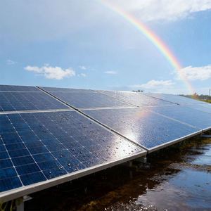 แผงโซลาร์เซลล์แบบสองหน้า YANGYI NEW ENERGY YYM-48DYT-425-455W 455W 720W Bifacial PERC Half Cell ประสิทธิภาพ 21.27%-22.77% - Product Image 1