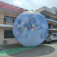 Personnalisé Gonflable Terre Mars Saturne Système Solaire Neuf Planète Ballon Géant Gonflable Planète Saturne Pour Événement