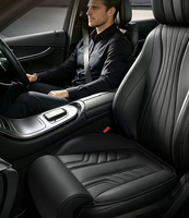 Produits phares 2026 : Coussin de protection universel en cuir pour siège de voiture avec support pour les pieds, Accessoires