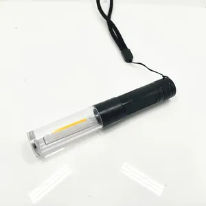 Tragbare USB-wiederauf ladbare COB Mini-Arbeits scheinwerfer Taschenlampen 3 Licht modi Helle Schlüssel bund leuchte für Camping