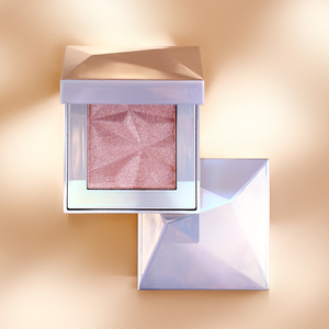 Poudre illuminante pressée haute pigmentation OEM, 4 teintes tendance, palette d'illuminateurs pour le visage, produit de maquillage pour le visage - Product Image 1