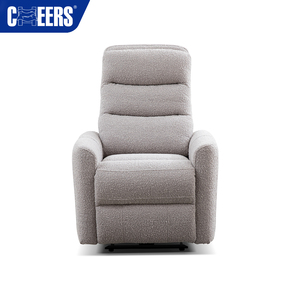 MANWAH CHEERS Modern <strong>Euro</strong> Fabric Upholstered Manual Recliner <strong>Chair</strong> Power Reclining Extendable Living Room Sofa Skin-friendly - Product Image 2
