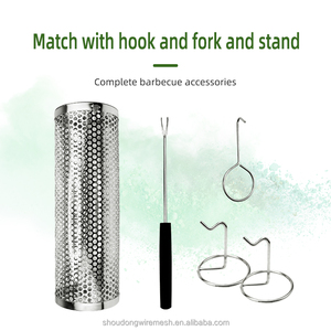 Cesta Giratoria para Asar de Acero Inoxidable 304 para Barbacoa, Parrilla, Horno y <span class=keywords><strong>Asador</strong></span> - Product Image 5
