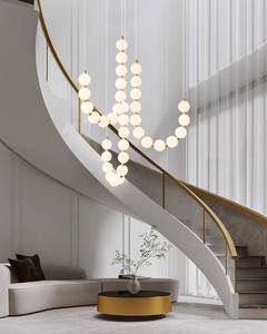 Moderne lichte luxe ring LED hanglamp is geschikt voor slaapkamer woonkamer kroonluchter - Product Image 3