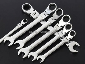 6-32mm Flexible Ratchet <strong>Wrench</strong> Open End <strong>Combination</strong> Ratchet <strong>Wrench</strong> <strong>Set</strong> for Repair Tools - Product Image 4