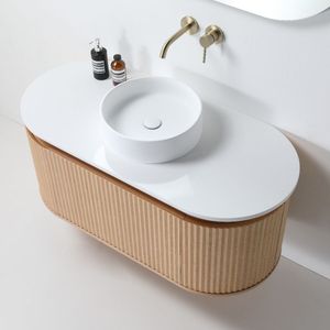 Nuovo Trend 2026 Mobile <span class=keywords><strong>da</strong></span> <span class=keywords><strong>Bagno</strong></span> in Legno Personalizzabile in Colori, Dimensioni e Materiali Design Moderno con Cassetti Scanalati e Lavabo Sottopiano - Product Image 5
