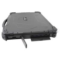 Ordinateur portable robuste de 17,3 pouces, IP65, résistant aux chocs, noir, pour utilisation marine, pour les études géologiques, logo personnalisé, Wi-Fi 6, Bluetooth 5.2