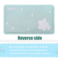 Patch de gel rafraîchissant non toxique et sûr pour bébés et enfants, réutilisable, réducteur de fièvre, en nylon, 31,5x18cm, physiothérapie