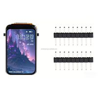 Papan Pengembangan ESP32-S3 B dengan Layar LCD Resolusi 262K 1,47 inci, Wi-Fi/BLE 5 2,4GHz, Prosesor Dual-core 240MHz, SPI