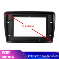Écran Stéréo 2DIN 10,1 Pouces pour Skoda Superb, Compatible Android, Modèle Spécifique 2009-2013, Adaptation Précise