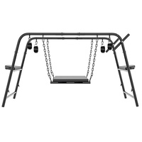 Chaise de contrainte SM pour lit, mobilier BDSM, instrument d'entraînement maître-esclave, balançoire silencieuse à profil élevé, modèle export